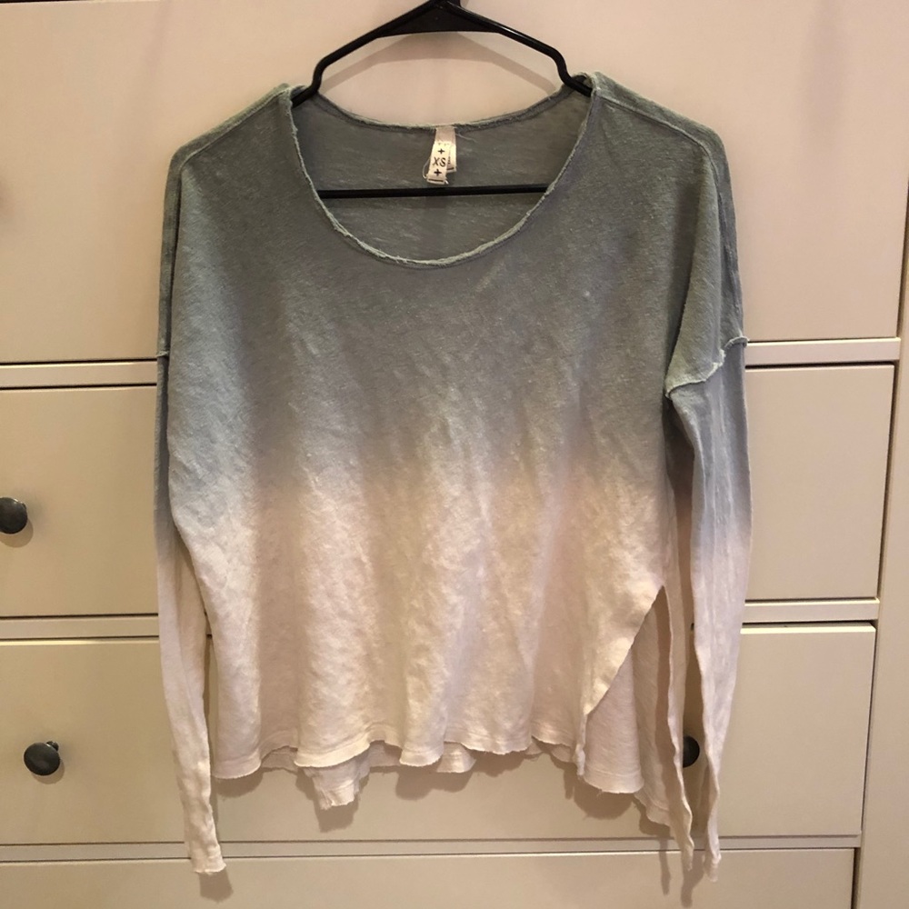 Free People Ombre Shirt